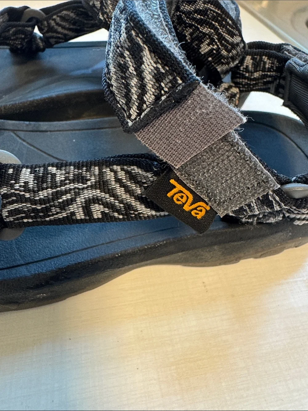 Teva kids 3 - black Webbing Strap Sandals